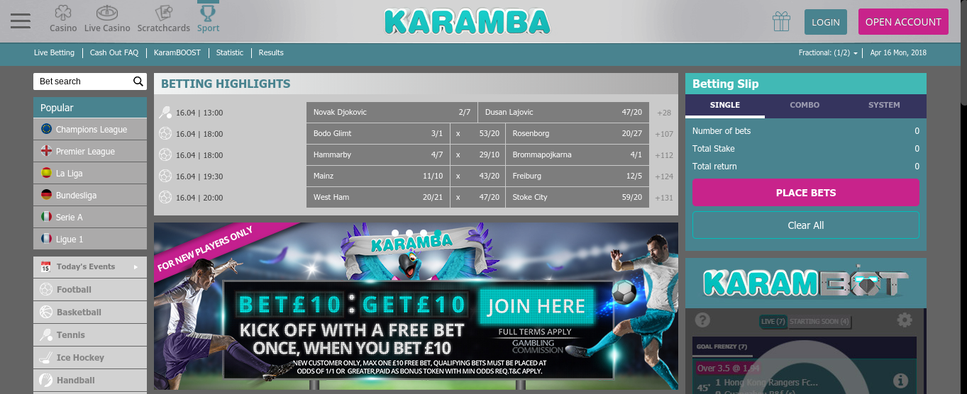 Karamba screenshot