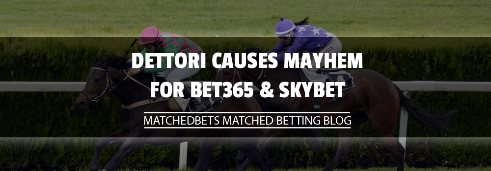 Dettori Causes Mayhem For Bet365 & Skybet