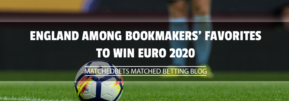 England Among Bookmakers' Favorites to Win Euro 2020
