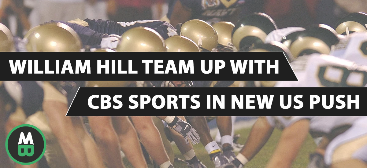 William Hill Team Up With CBS Sports in New US Push